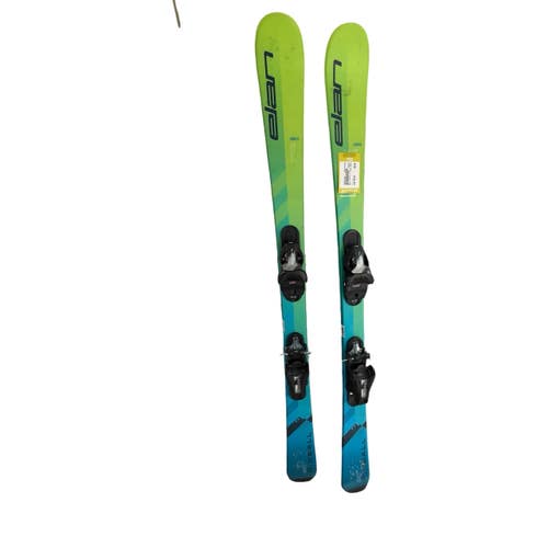 Used Elan PINBALL Boys DH Ski/Binding Green 130 cm 10299-S000313480