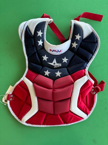 Red Intermediate All Star System 7 Catcher's Chest Protector