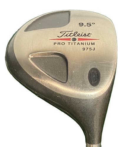 Titleist 975J Pro Titanium Driver 9.5* RH 4565 Pro Stiff Graphite 44.5" New Grip