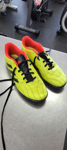 Used Adidas Soccer Turf Shoes Yellow Senior 6.5 11497-S000160966