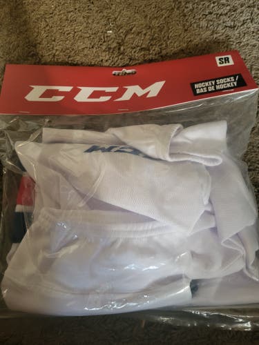 Senior SX8000 Rangers away CCM Socks (New)