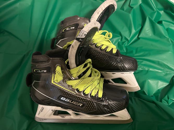 2023 Bauer Elite Hockey Goalie Skates Regular Width Size 5 (Used)