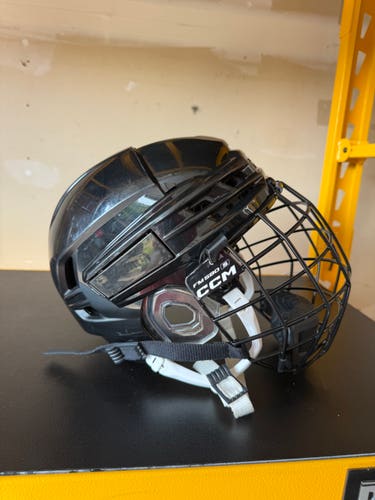 Small CCM Super Tacks X Helmet w/cage