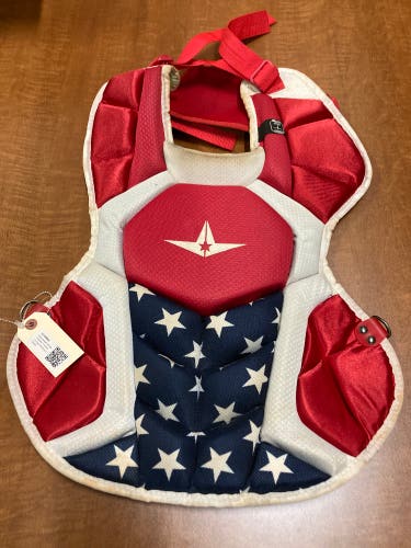 Used Intermediate All Star System 7 Axis Catcher's Chest Protector | Age 12 - 16