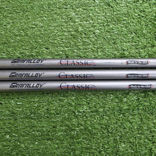 Grafalloy Classic Ladies/Senior Uncut Graphite Driver/Wood Shafts Set Of 3 .335"