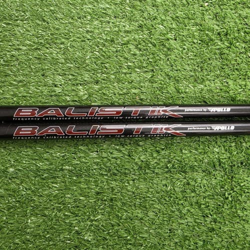 Apollo BALISTIK SL Flex Uncut Graphite Driver/Wood Shafts 52"/47" .335"/.370"