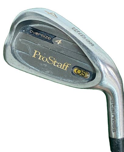 Wilson ProStaff OS Oversize 4 Iron RH Men's Reflex Regular Graphite 38" New Grip