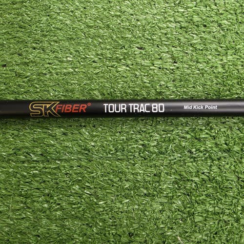 SK Fiber Tour Trac 80 Mid Kick Regular Flex Graphite 45" Driver/Wood Shaft .335"
