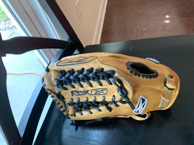Reebok VR6000 PRO LH Left Handed Outfield Baseball Glove 12.75 professional top of the line model!