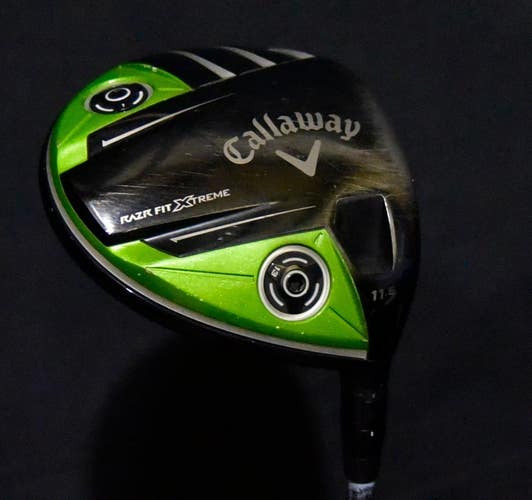 CALLAWAY RAZR FIT XT DRIVER LOFT: 11.5 FLEX: SENIORS LENGTH: 45.5IN RIGHT HANDED