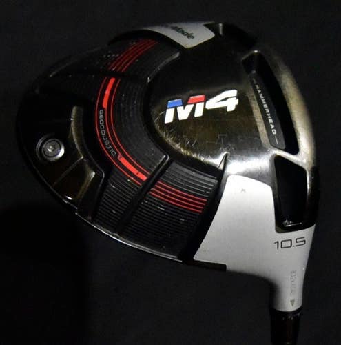 TAYLORMADE M4 DRIVER LOFT: 10.5 FLEX: STIFF LENGTH: 46 IN RIGHT HANDED