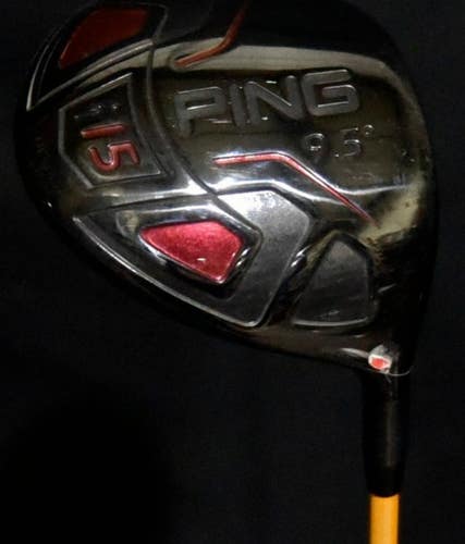 PING I15 DRIVER LOFT: 9.5 FLEX: STIFF LENGTH: 45.5 IN RH NEW GRIP