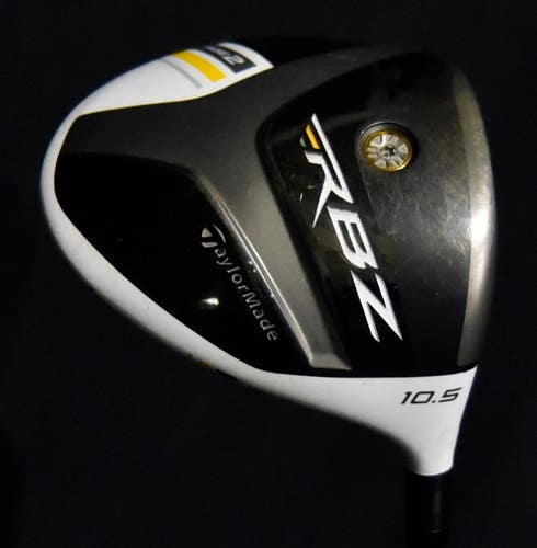 TAYLORMADE RBZ DRIVER LOFT: 10.5 FLEX: STIFF LENGTH: 45.5 IN RIGHT HANDED