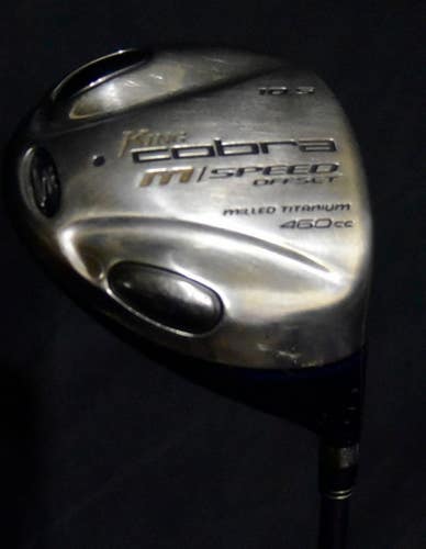 COBRA KING M SPEED DRIVER LOFT: 10.5 FLEX: REGULAR LENGTH: 45.5 IN RIGHT HANDED