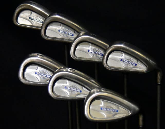 CALLAWAY STILLHEAD X14 IRONS SET 7 FLEX: REGULAR LENGTH: (6) 39 RH NEW GRIP