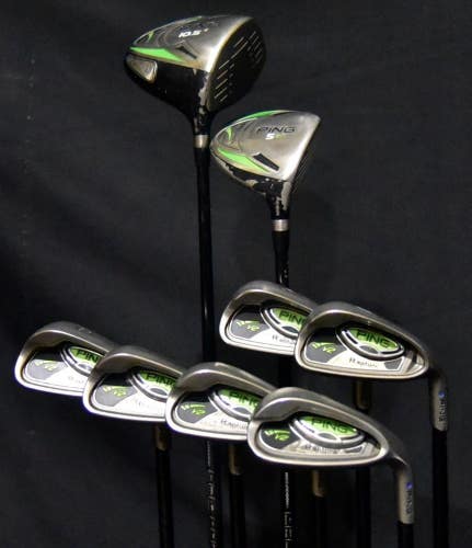 PING RAPTURE DRIVER WOOD IRONS SET 8 FLEX: REGULAR LENGTH: (6) 38 (D) 45.5 RH
