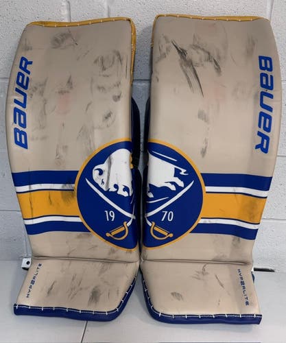 Small 2023 Bauer Hyperlite 2 Goalie Leg Pads Pro Stock (Used)