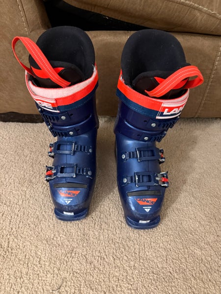 Mondo 22 & 22.5 Unisex Lange Racing RS 70 SC Ski Boots Soft Flex (Used)