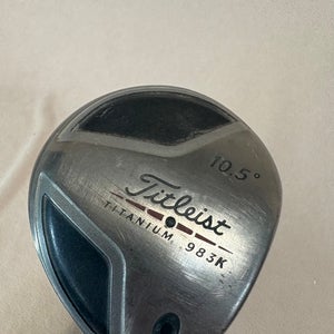 Men's Titleist 983 K Right Handed Driver Stiff Flex 10.5 Loft 43.5" (Used)