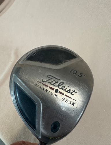 Men's Titleist 983 K Right Handed Driver Stiff Flex 10.5 Loft 43.5" (Used)