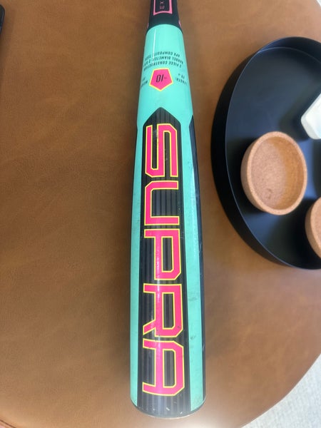 2026 Louisville Slugger Supra Composite USSSA Certified Bat (-10) 19 oz 29" (Used)