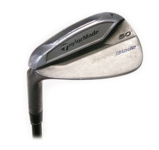 LH TaylorMade SpeedBlade 50* Gap Wedge Graphite Velox T 65g Regular Flex