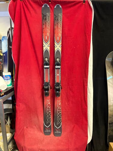 Skis: Salomon 184 cm All Mountain Skis With Bindings (Used)