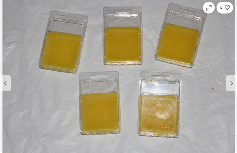 NEW ski snowboard wax 5 pc - total 1/2 lb yellow universal temp deal combo