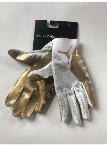 Nike Jordan Vapor Knit Football Receiver Gloves Adult Large