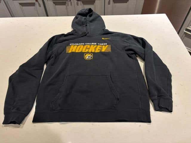 Nike Mens Colorado College Black Hockey Hoodie Size Medium