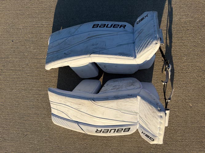 Small Bauer GSX Goalie Leg Pads (Used)