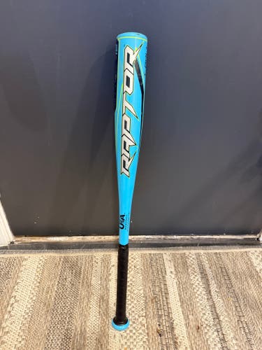 2022 Rawlings Raptor Alloy USABat Certified Bat (-12) 13 oz 25" (Used)