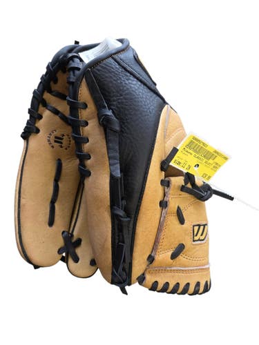 Used Mizuno CLASSIC SELECT SERIES BB/SB Glove RH Throw Tan 11" 11450-S000527923