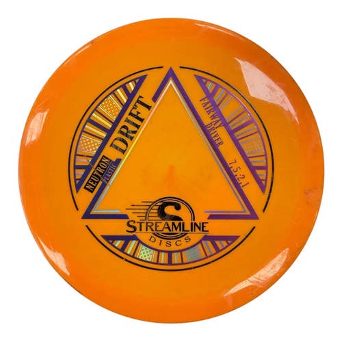 Used Streamline DRIF Disc Golf Driver Orange 171g 11450-S000527908