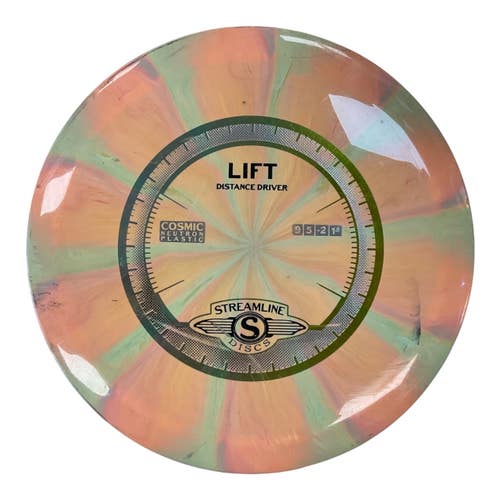 Used Streamline LIFT Disc Golf Driver Orange 178g 11450-S000527907