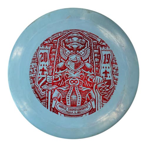 Used Discraft ESP FORCE Disc Golf Driver Royal Blue 174g 11450-S000527898