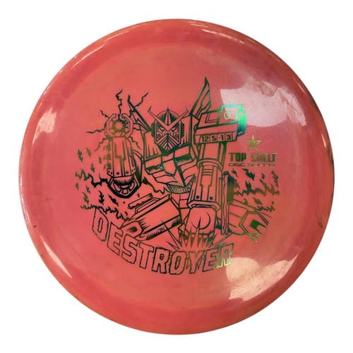 Used Innova DESTROYER Disc Golf Driver Red 164g 11450-S000527894