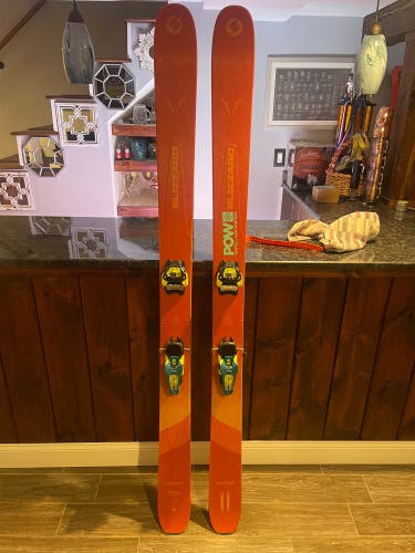 2023 Blizzard Rustler 11 192 cm Powder Skis With Bindings Max Din 18 (Used)