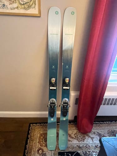 Women's 2025 Blizzard  Sheeva 9 162 cm All Mountain Skis With Bindings Max Din 13 (Used)