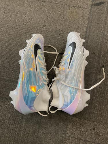 Used Nike Adult FB Cleats White Senior 9.5 11614-S000243135