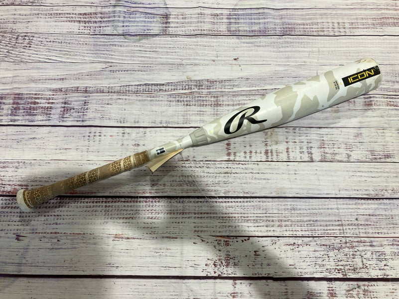 2025 Rawlings Icon Composite Bat USSSA Certified (-10) Composite 19 oz 29" (Used)