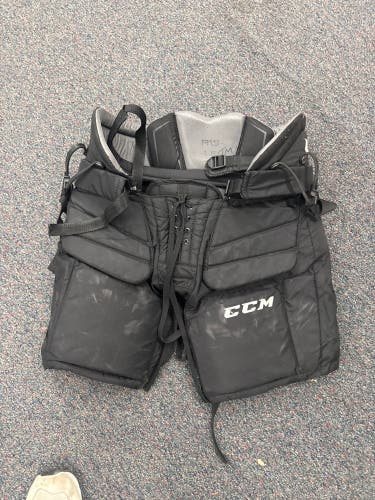 Black CCM Premier R1.9 LE Hockey Goalie Pants (Used) | Intermediate Small