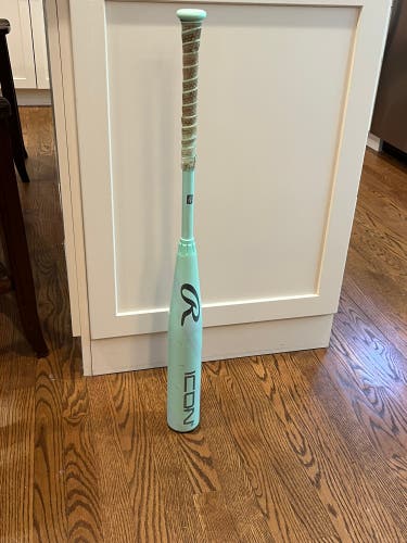 2026 Rawlings Icon Composite USSSA Certified Bat (-5) 27 oz 32" (Used)