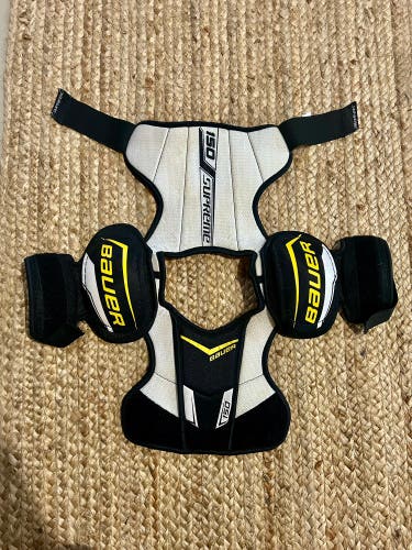 Small Youth Bauer Supreme 150 Shoulder Pads (Used)