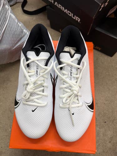 Used Nike VAPOR Adult FB Cleats White Senior 10.5 11605-S000222750