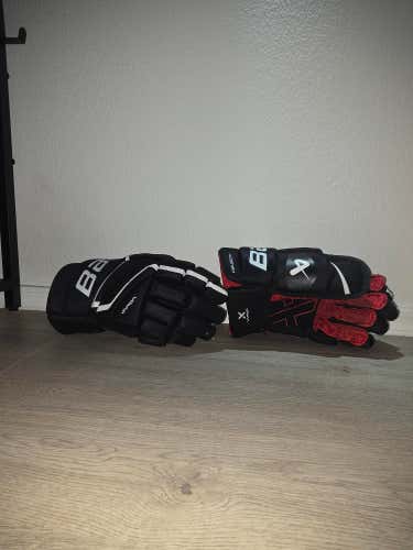 Bauer Vapor X Velocity Gloves 14" (Used)