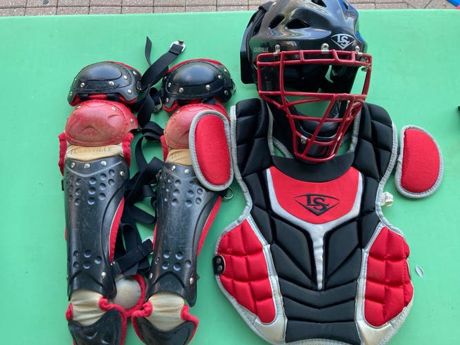 Youth Louisville Slugger Catcher's Set (Used)