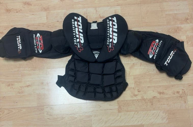 Retro Lite Goalie Chest Protector Youth