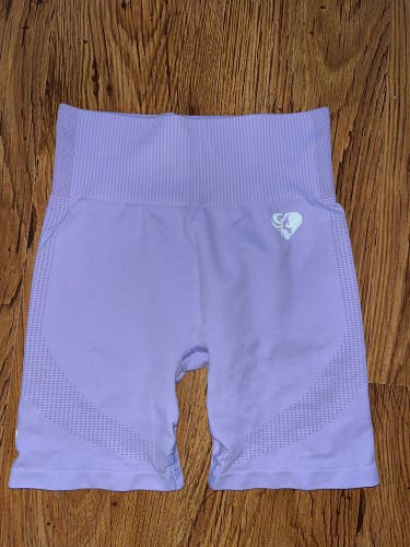 Pastel Purple Medium Women's Best Athletic Biker Shorts (Used)