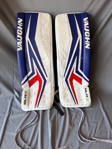 28" Vaughn Slr3 Goalie Leg Pads (Used)
